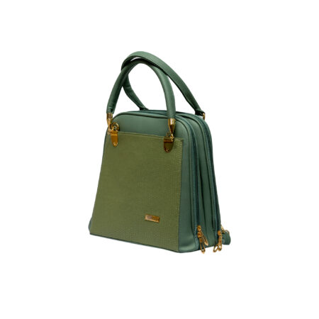 All In One pastel green Vegan satchels bag