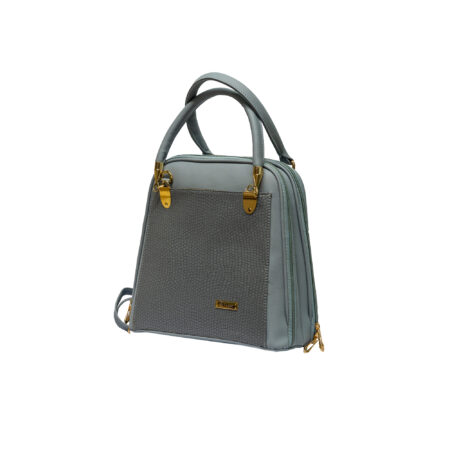 All In One sky blue Vegan satchels bag