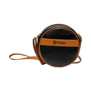 Black Round Sling Bag