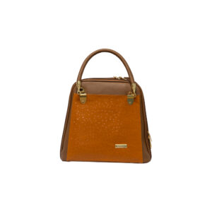 All In One brown Vegan satchels bag