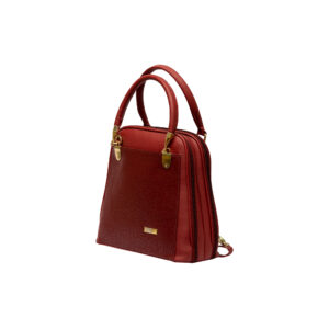 All In One pastel Cherry red Vegan satchels bag